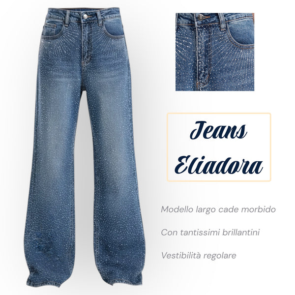Jeans strass Eliadora